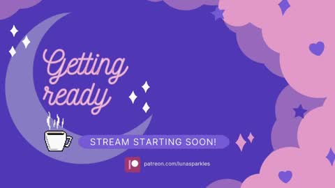 ..LunaSparkles. online show from April 13, 4:17 am