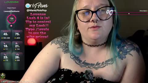 ManicPixiePop online show from May 6, 12:05 am