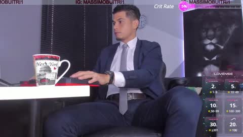 I am Massimo online show from February 19, 2:11 pm