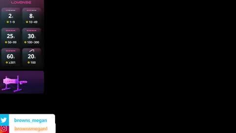 Megan  online show from September 12, 4:20 pm