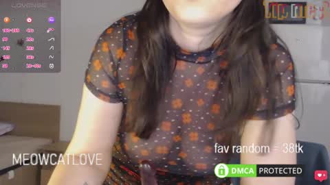 meowcatlove online show from March 1, 10:42 pm