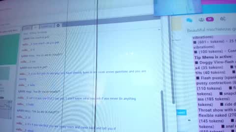 Snapshot of miilu__1 chatting on March 7, 3:29 am miilu  online show from March 7, 3:29 am