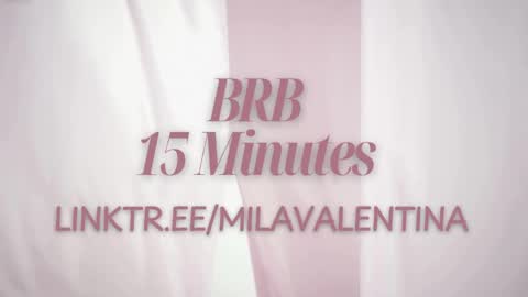 Mila Valentina online show from May 23, 2:29 am