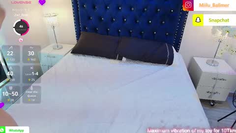 Milu ballmer  online show from March 4, 7:11 pm