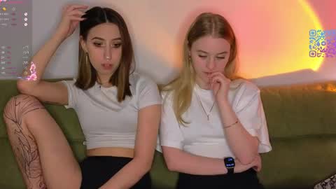 MilaBlack and  StacyBlonde Today unboxing Lovens OMG online show from May 1, 7:08 pm