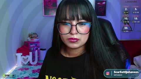Snapshot of miss_scarllet chatting on February 20, 1:30 pm 100 thumbs up online show from February 20, 1:30 pm