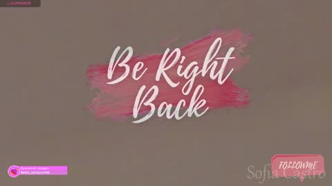 Sofia Castro online show from February 11, 11:42 am