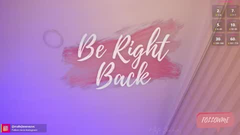 Mafe Jimenez online show from October 28, 1:12 pm