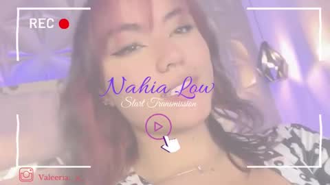 Snapshot of nahia_low chatting on March 5, 2:36 am  Valeria  online show from March 5, 2:36 am