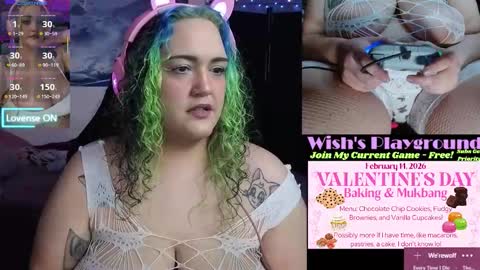 Wishs Playground online show from February 3, 4:00 pm