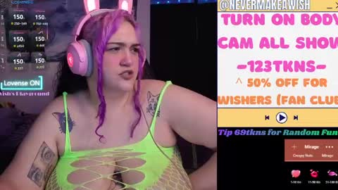 Wishs Playground online show from May 8, 12:11 pm