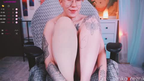 Snapshot of nikaxreznik chatting on January 16, 10:10 am Nika online show from January 16, 10:10 am