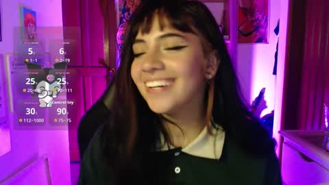 Snapshot of ninfa_ch chatting on October 9, 11:43 pm Ninfa  online show from October 9, 11:43 pm