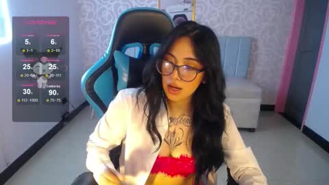 Snapshot of ninfa_ch chatting on February 25, 5:30 pm Ninfa  online show from February 25, 5:30 pm
