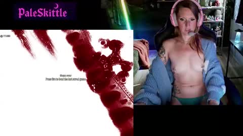 Snapshot of paleskittle chatting on September 28, 11:36 pm Pale Skittle online show from September 28, 11:36 pm