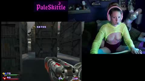 Snapshot of paleskittle chatting on September 12, 1:51 am Pale Skittle online show from September 12, 1:51 am