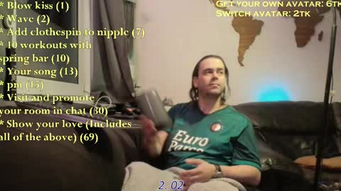 Chris online show from March 17, 7:30 pm
