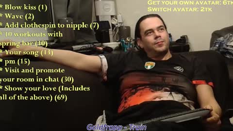 Chris online show from February 1, 2:08 am