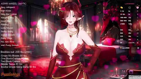 Succubus Nyx online show from February 16, 3:47 am