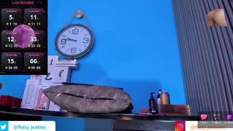 Snapshot of patty_jenkinss chatting on February 25, 7:09 am Hi  Pvt open Moans from lovense  tell me  Fav   113366 Especial level 33 online show from February 25, 7:09 am
