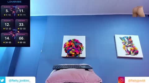 Snapshot of patty_jenkinss chatting on September 9, 4:45 am Hi  Pvt open Moans from lovense  tell me  Fav   113366 Especial level 33 online show from September 9, 4:45 am