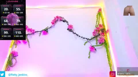 Snapshot of patty_jenkinss chatting on October 19, 2:38 am Hi  Pvt open Moans from lovense  tell me  Fav   113366 Especial level 33 online show from October 19, 2:38 am