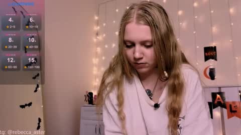 Snapshot of rabbyasti chatting on October 26, 7:13 pm Rebecca  Becc online show from October 26, 7:13 pm