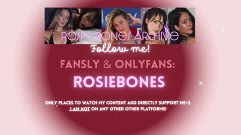 Rosie Bones online show from October 13, 10:23 pm