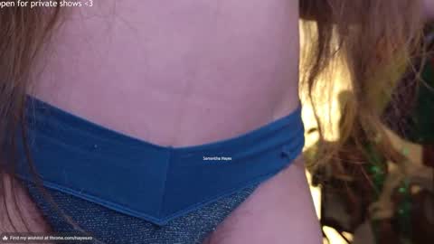 The Real Samantha Hayes haha  online show from March 8, 3:06 am