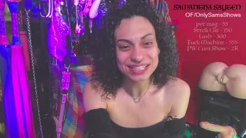 Samantha SayTen online show from October 16, 6:18 pm