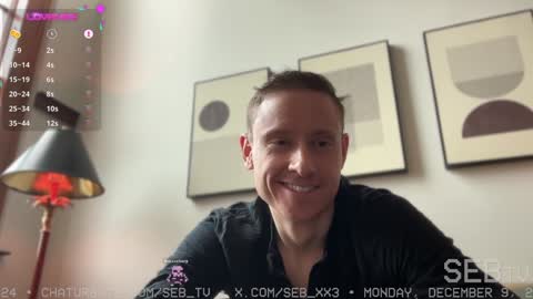 Sebastian online show from December 9, 8:12 pm