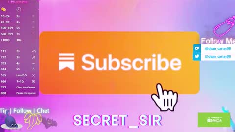 Dean Carter online show from November 25, 12:53 am