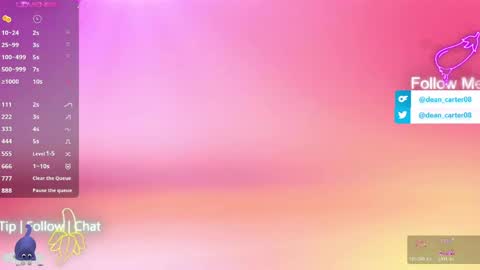 Dean Carter online show from April 10, 11:31 pm