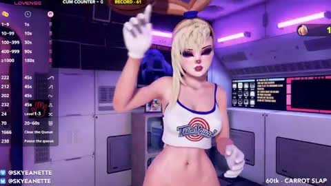 SkyeAnette online show from June 12, 1:26 am