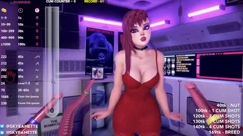 SkyeAnette online show from May 8, 1:22 am