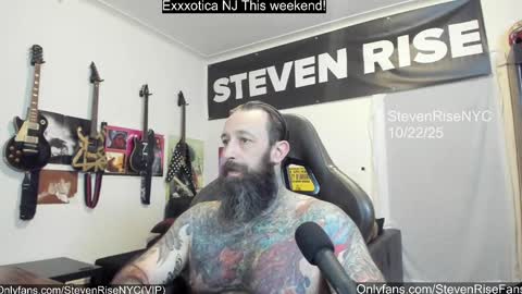 StevenRiseNYC online show from October 23, 2:46 am