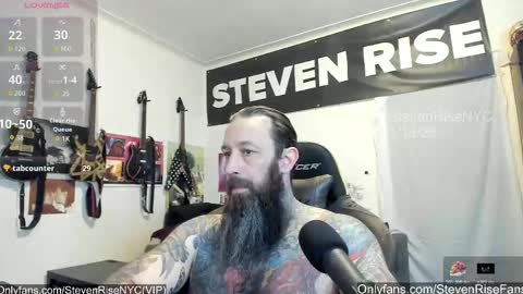 StevenRiseNYC online show from March 18, 12:11 pm