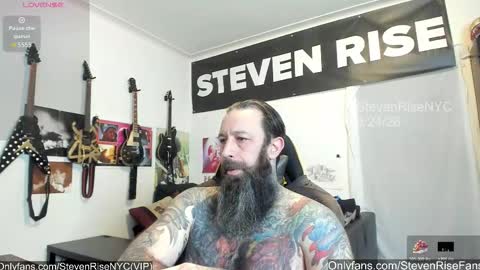 StevenRiseNYC online show from March 24, 12:11 pm
