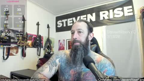 StevenRiseNYC online show from March 12, 1:48 pm