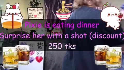 Pixie and Tentacle Overlord online show from February 25, 2:25 am