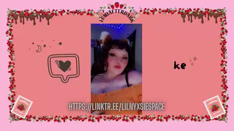 LilNyxie online show from February 2, 6:54 am