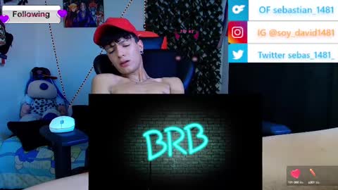 Snapshot of twink_sebas_ chatting on February 25, 7:16 pm  Bad boy sebastian  online show from February 25, 7:16 pm