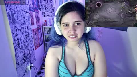 Snapshot of vallolet1_ chatting on October 3, 3:48 am Im Violet online show from October 3, 3:48 am