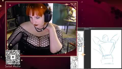 Velveteen Veil online show from April 22, 11:01 pm