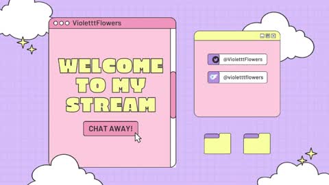 Violet Flowers online show from March 29, 4:14 am