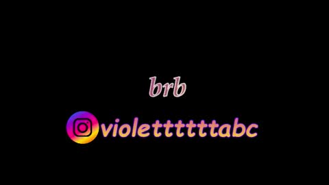 Snapshot of violetttttacb chatting on October 21, 8:56 pm Violetta online show from October 21, 8:56 pm