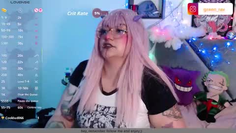 xxgreengoodxx online show from December 19, 1:01 am